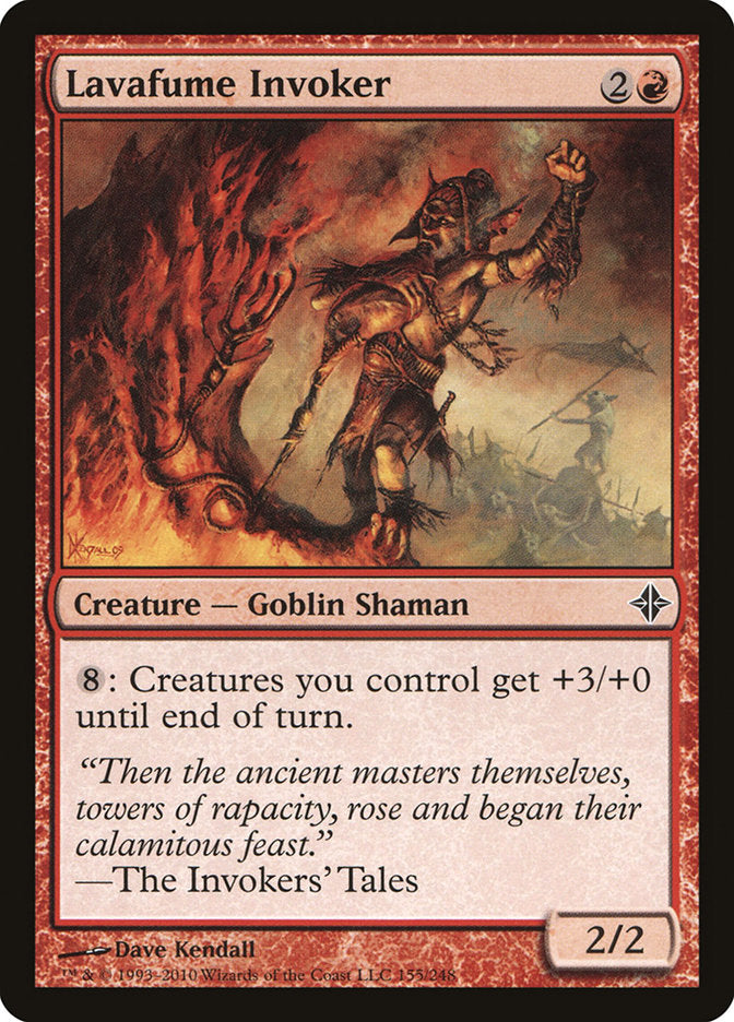 Lavafume Invoker [Rise of the Eldrazi] Foil