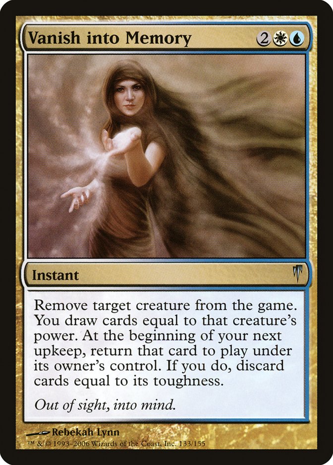 Vanish into Memory [Coldsnap] Foil