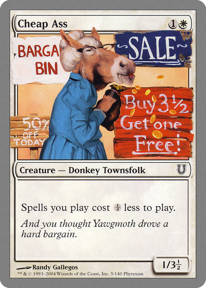 Cheap Ass [Unhinged] Foil