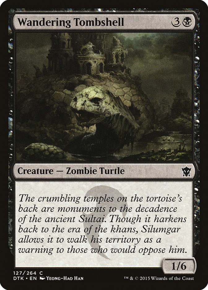 Wandering Tombshell [Dragons of Tarkir] Foil