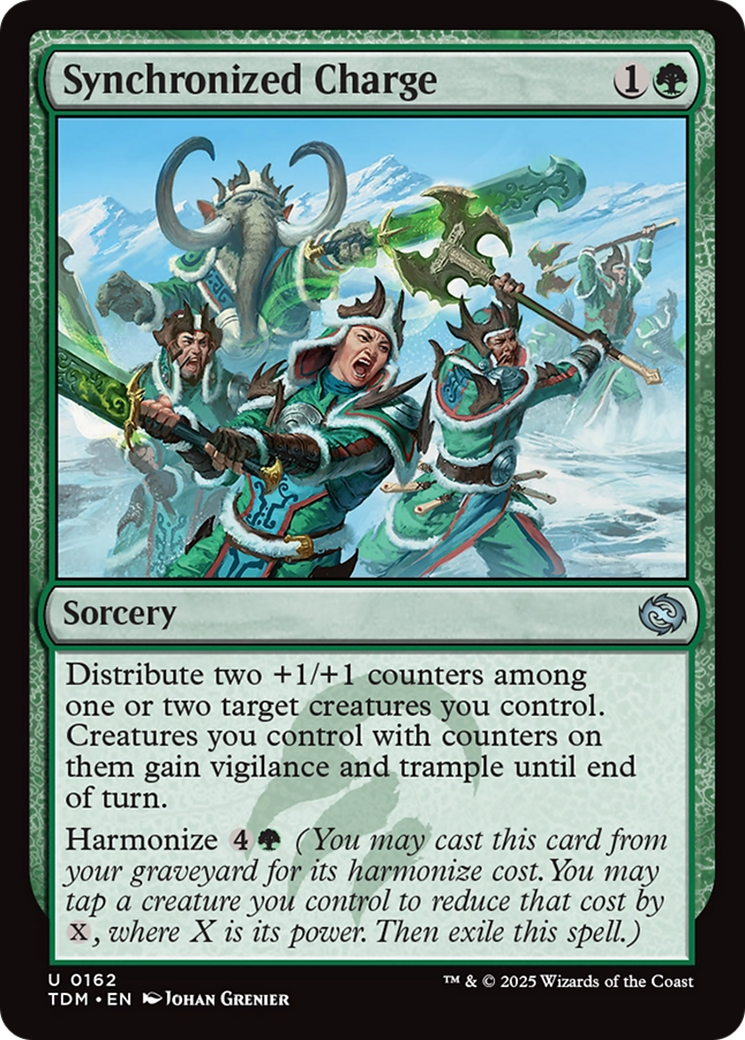 Synchronized Charge [Tarkir: Dragonstorm] Foil