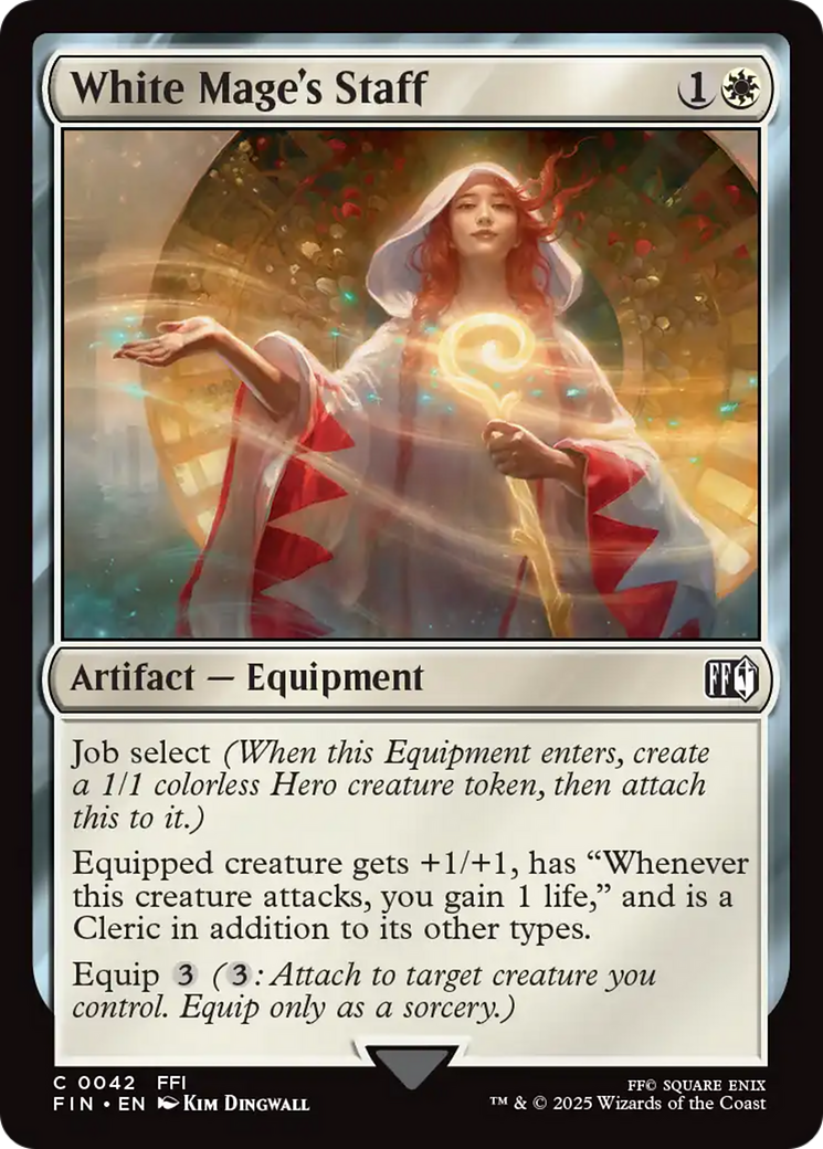 White Mage's Staff [FINAL FANTASY] Foil