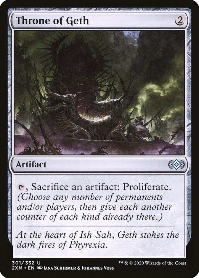 Throne of Geth [Double Masters] Foil