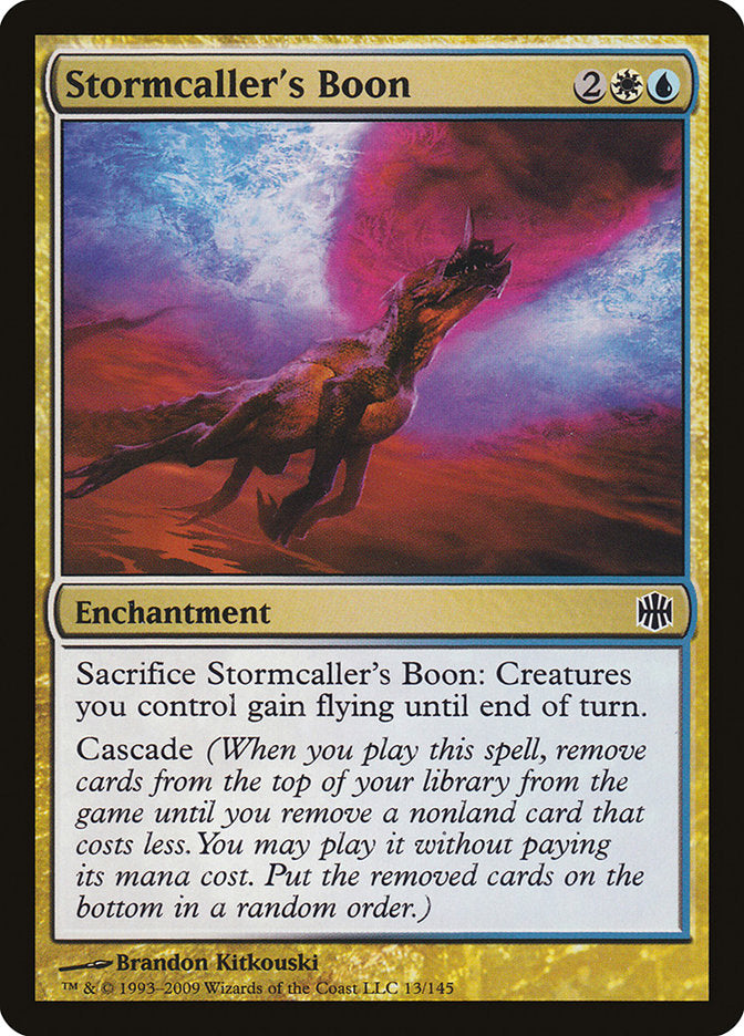 Stormcaller's Boon [Alara Reborn] Foil