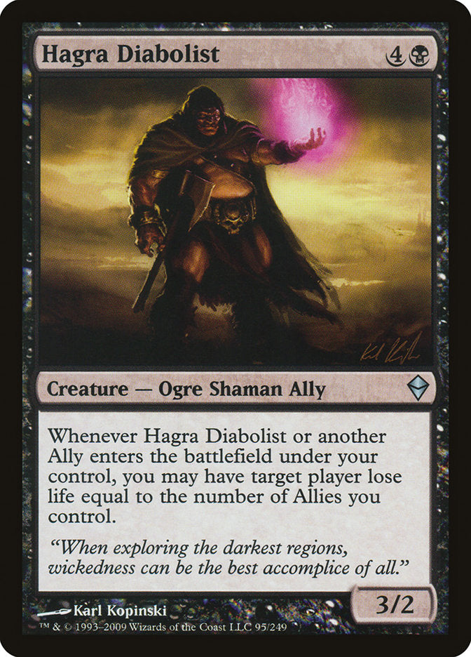 Hagra Diabolist [Zendikar] Foil