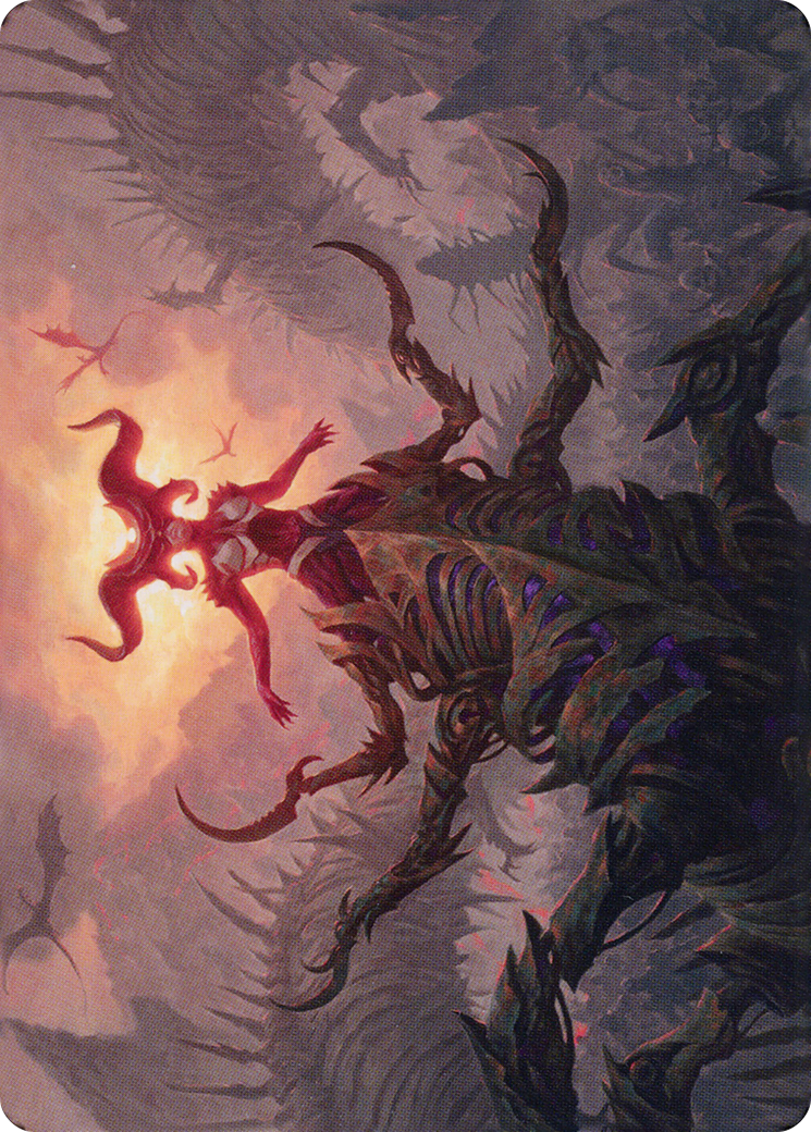Sheoldred, the Apocalypse // Sheoldred, the Apocalypse  [Dominaria United Art Series] (Borderless) Foil