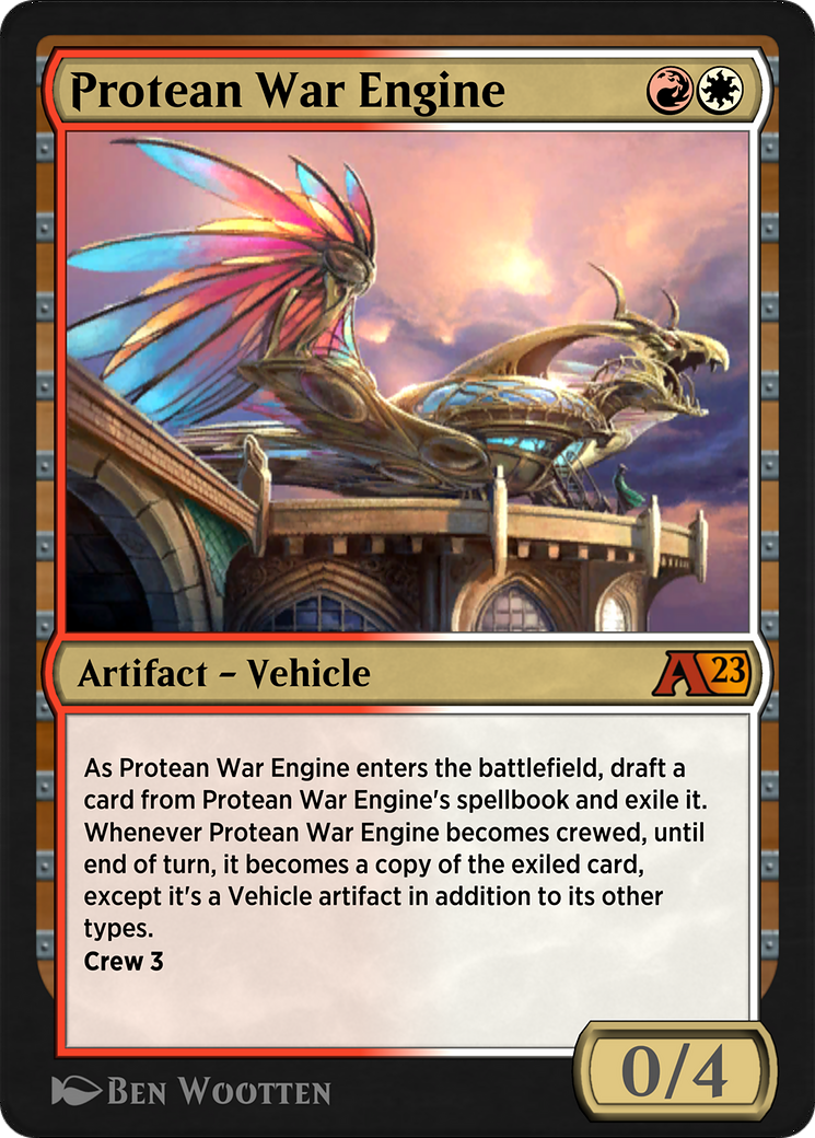 Protean War Engine  [Alchemy: Dominaria]