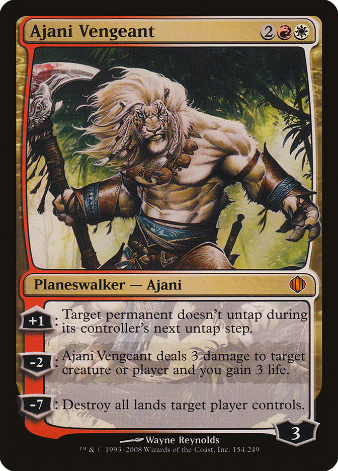 Ajani Vengeant [Shards of Alara] Foil