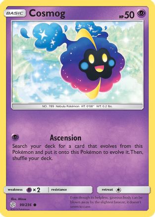 Cosmog (99/236) [Sun & Moon: Cosmic Eclipse] Reverse Holofoil