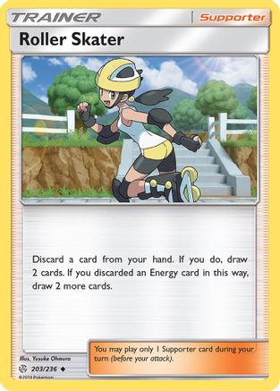 Roller Skater (203/236) [Sun & Moon: Cosmic Eclipse] Reverse Holofoil