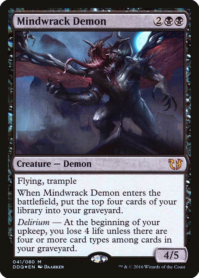 Mindwrack Demon [Duel Decks: Blessed vs. Cursed] Foil