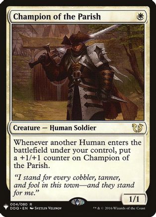 Champion of the Parish  [The List Reprints]