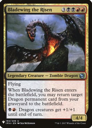 Bladewing the Risen  [The List Reprints]