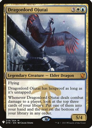Dragonlord Ojutai  [The List Reprints]