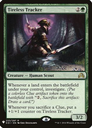 Tireless Tracker  [The List Reprints]