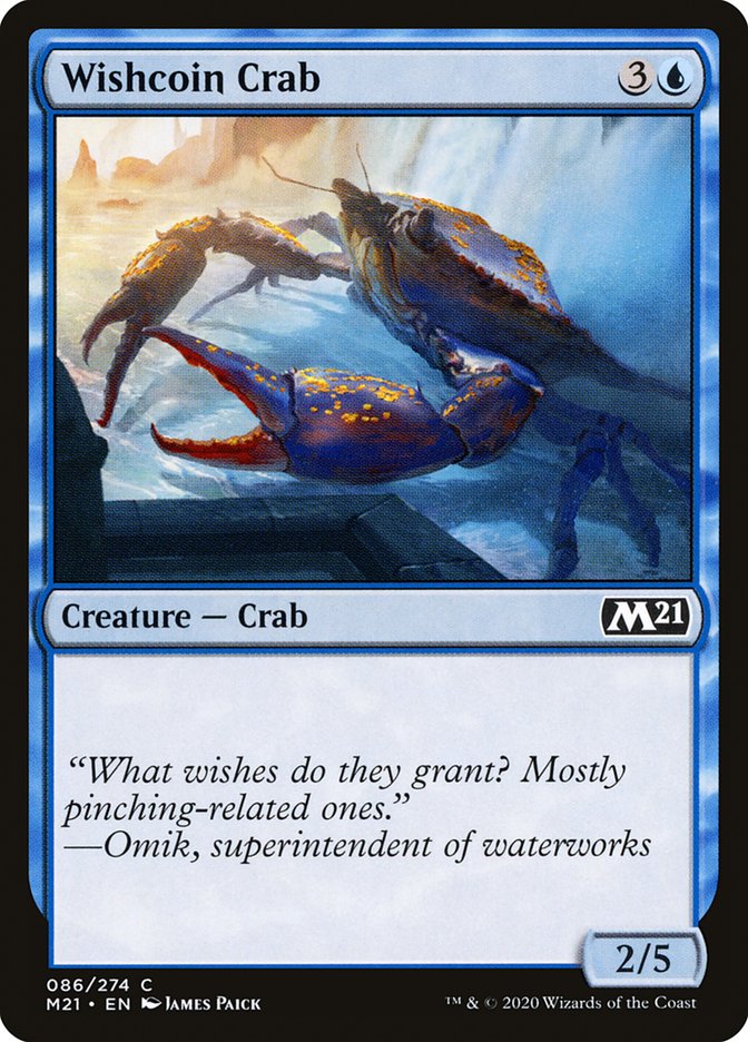 Wishcoin Crab [Core Set 2021] Foil