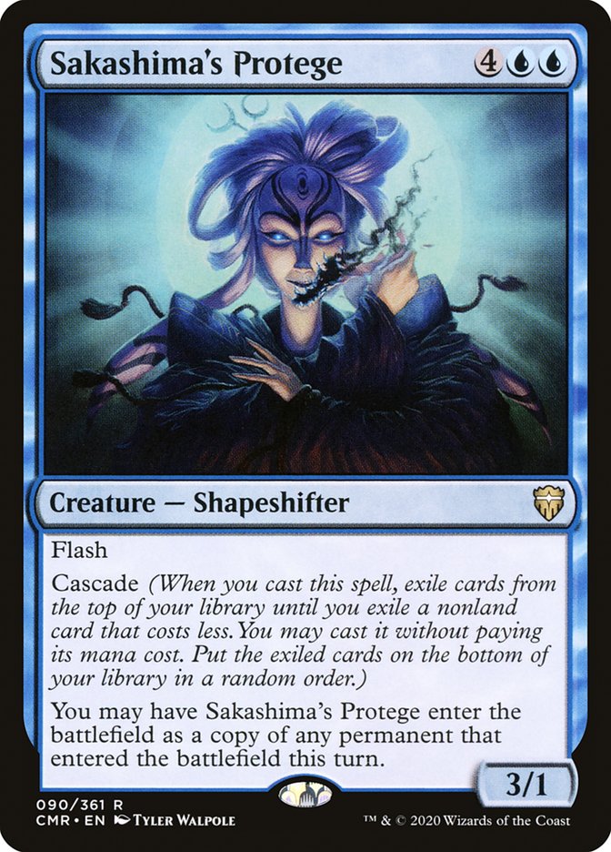 Sakashima's Protege [Commander Legends] Foil