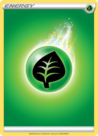 Grass Energy [Sword & Shield: Base Set] Reverse Holofoil