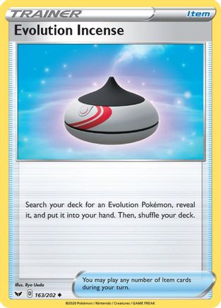 Evolution Incense (163/202) [Sword & Shield: Base Set] Reverse Holofoil