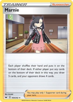 Marnie (169/202) [Sword & Shield: Base Set] Reverse Holofoil