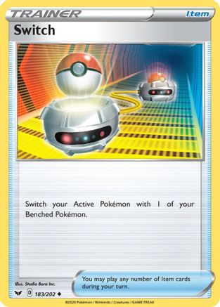 Switch (183/202) [Sword & Shield: Base Set] Reverse Holofoil