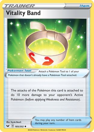 Vitality Band (185/202) [Sword & Shield: Base Set] Reverse Holofoil