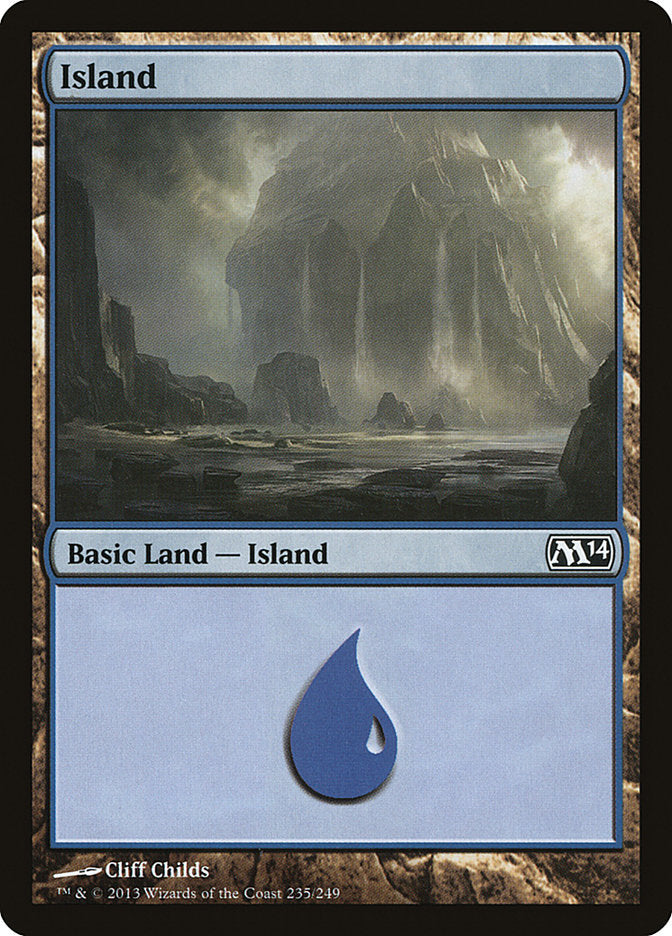 Island (235) [Magic 2014] Foil
