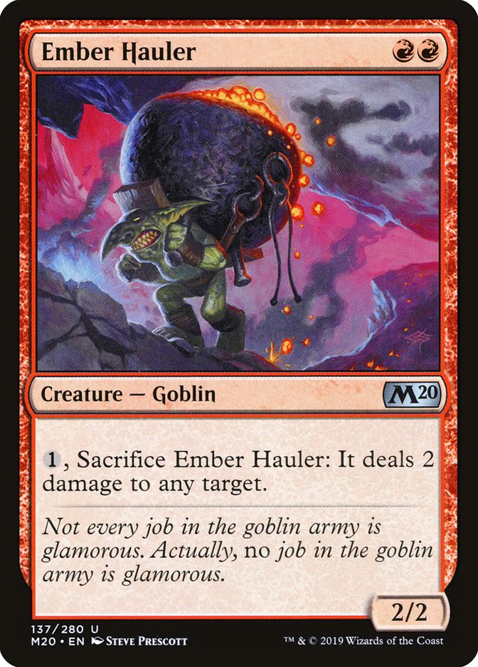 Ember Hauler [Core Set 2020] Foil