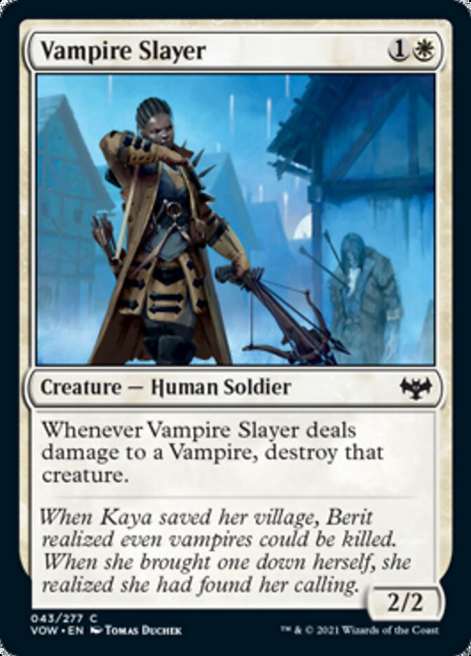 Vampire Slayer [Innistrad: Crimson Vow] Foil