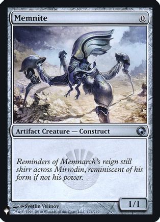 Memnite  [The List Reprints] Foil