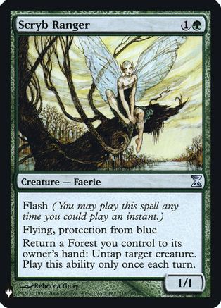 Scryb Ranger  [The List Reprints]