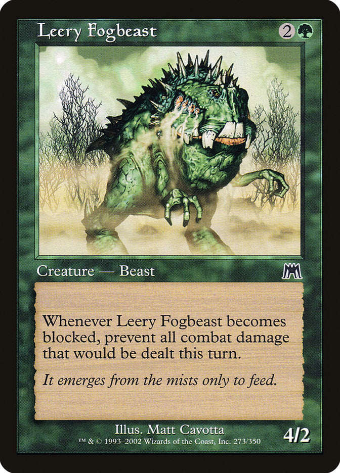 Leery Fogbeast [Onslaught] Foil