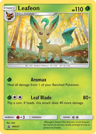 Leafeon (SM237) [Sun & Moon: Black Star Promos] Holofoil