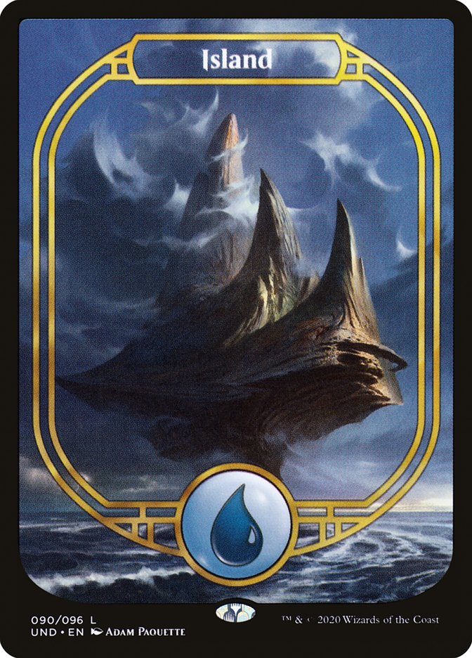 Island (90) [Unsanctioned] Foil