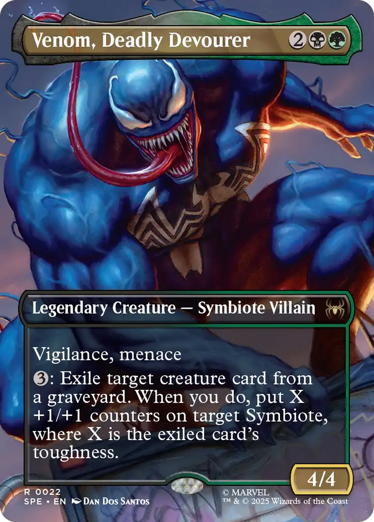 Venom, Deadly Devourer (Borderless) [Marvel's Spider-Man: Eternal-Legal] Foil