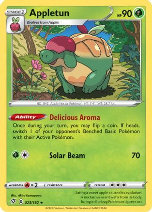 Appletun (023/192) [Sword & Shield: Rebel Clash] Reverse Holofoil