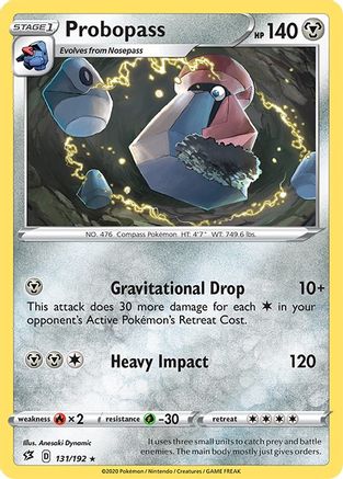 Probopass (131/192) [Sword & Shield: Rebel Clash] Reverse Holofoil
