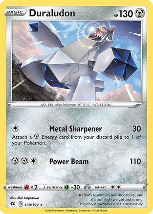 Duraludon (138/192) [Sword & Shield: Rebel Clash] Reverse Holofoil