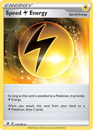Speed Lightning Energy (173/192) [Sword & Shield: Rebel Clash] Reverse Holofoil