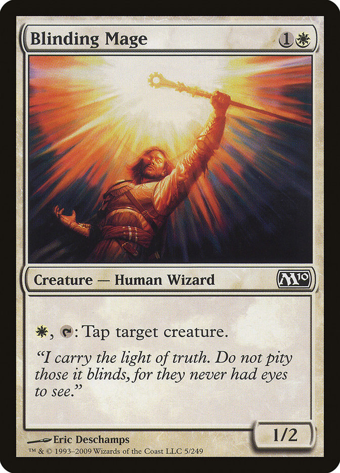 Blinding Mage [Magic 2010] Foil