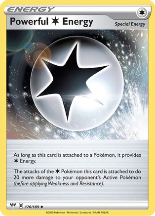 Powerful Colorless Energy (176/189) [Sword & Shield: Darkness Ablaze] Reverse Holofoil