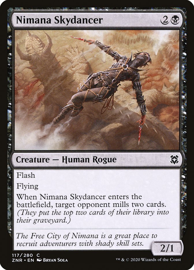 Nimana Skydancer [Zendikar Rising] Foil