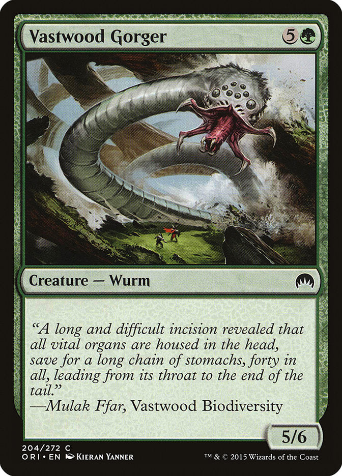 Vastwood Gorger [Magic Origins] Foil