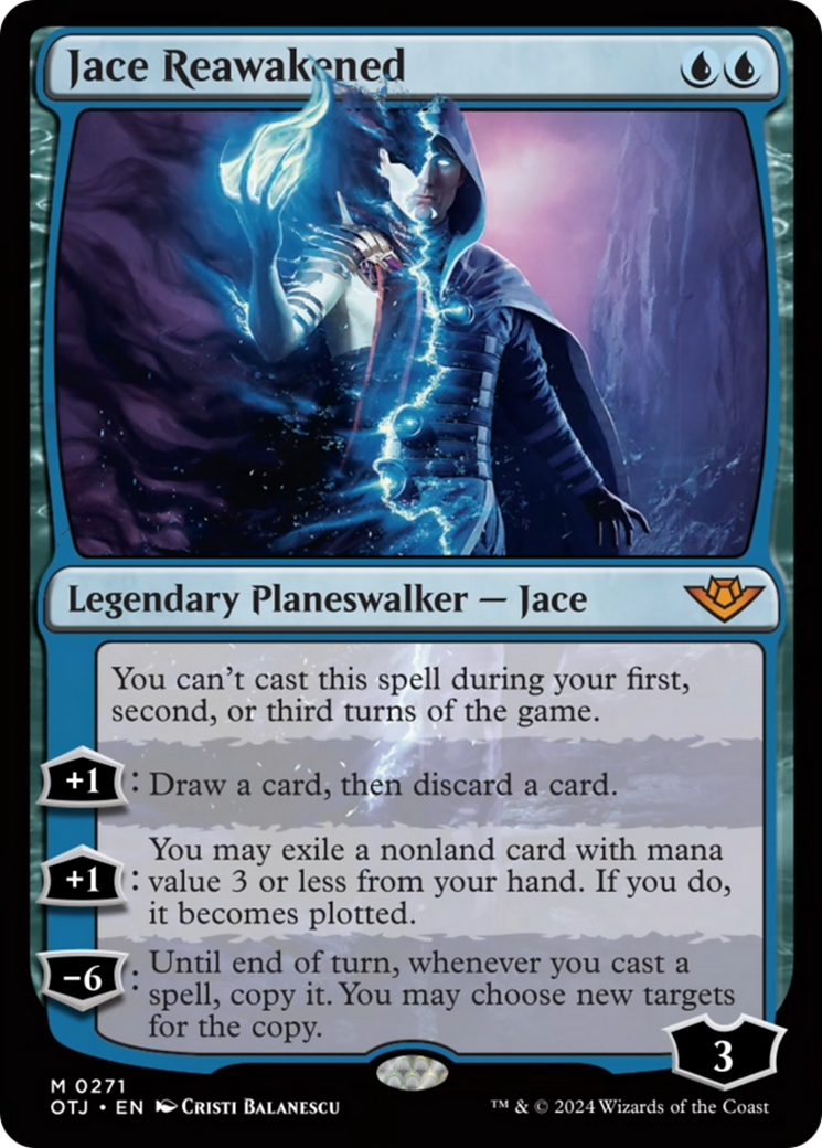 Jace Reawakened [Outlaws of Thunder Junction] Foil