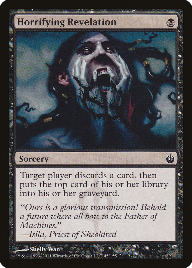 Horrifying Revelation [Mirrodin Besieged] Foil