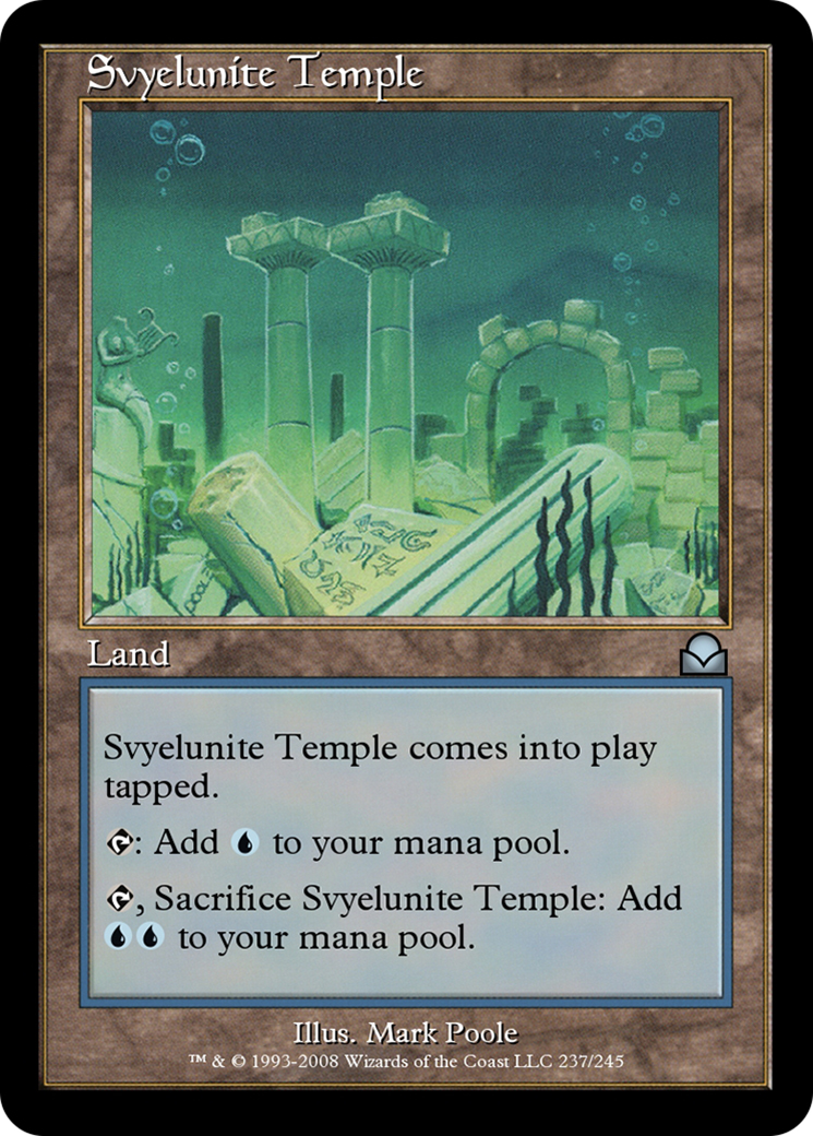 Svyelunite Temple  [Masters Edition II] Foil