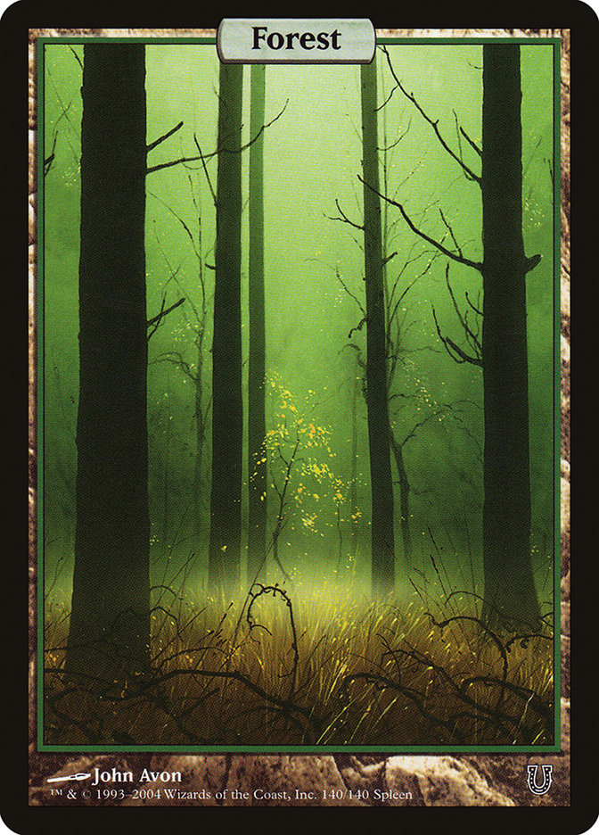 Forest (140) [Unhinged] Foil