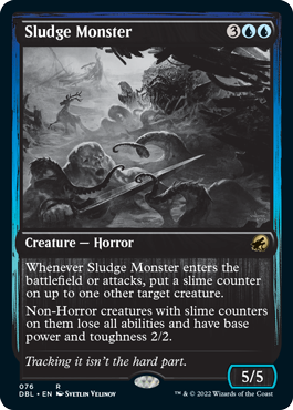 Sludge Monster [Innistrad: Double Feature] Foil