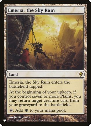 Emeria, the Sky Ruin  [The List Reprints]