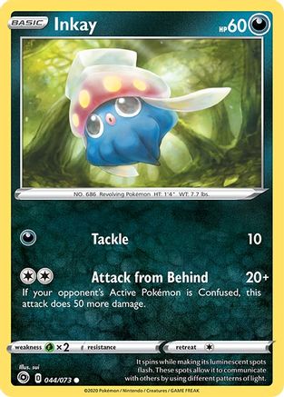 Inkay (044/073) [Sword & Shield: Champion's Path] Reverse Holofoil